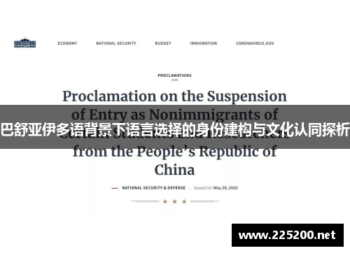 巴舒亚伊多语背景下语言选择的身份建构与文化认同探析